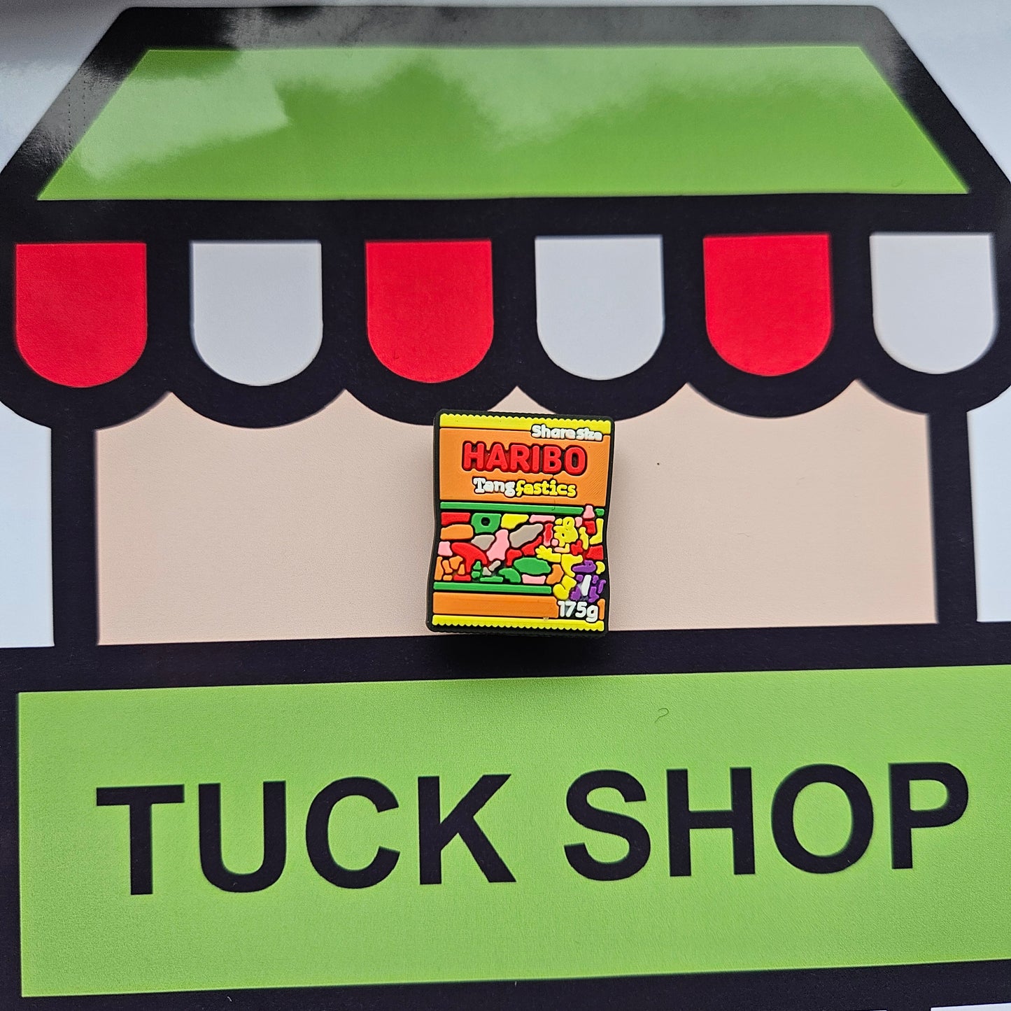 Tangfastics Croc Charm - Laughing Croc