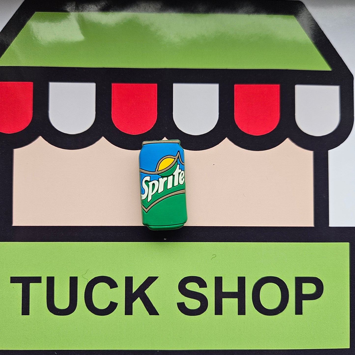 Sprite Can Croc Charm - Laughing Croc