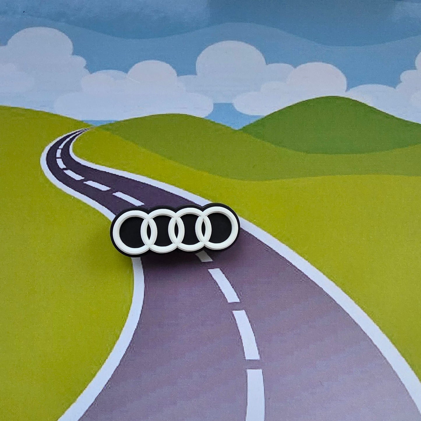 Audi Logo Croc Charm2