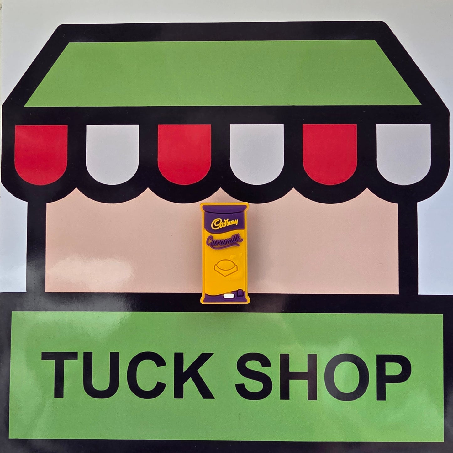 Cadbury Caramel Inspired Croc Charm