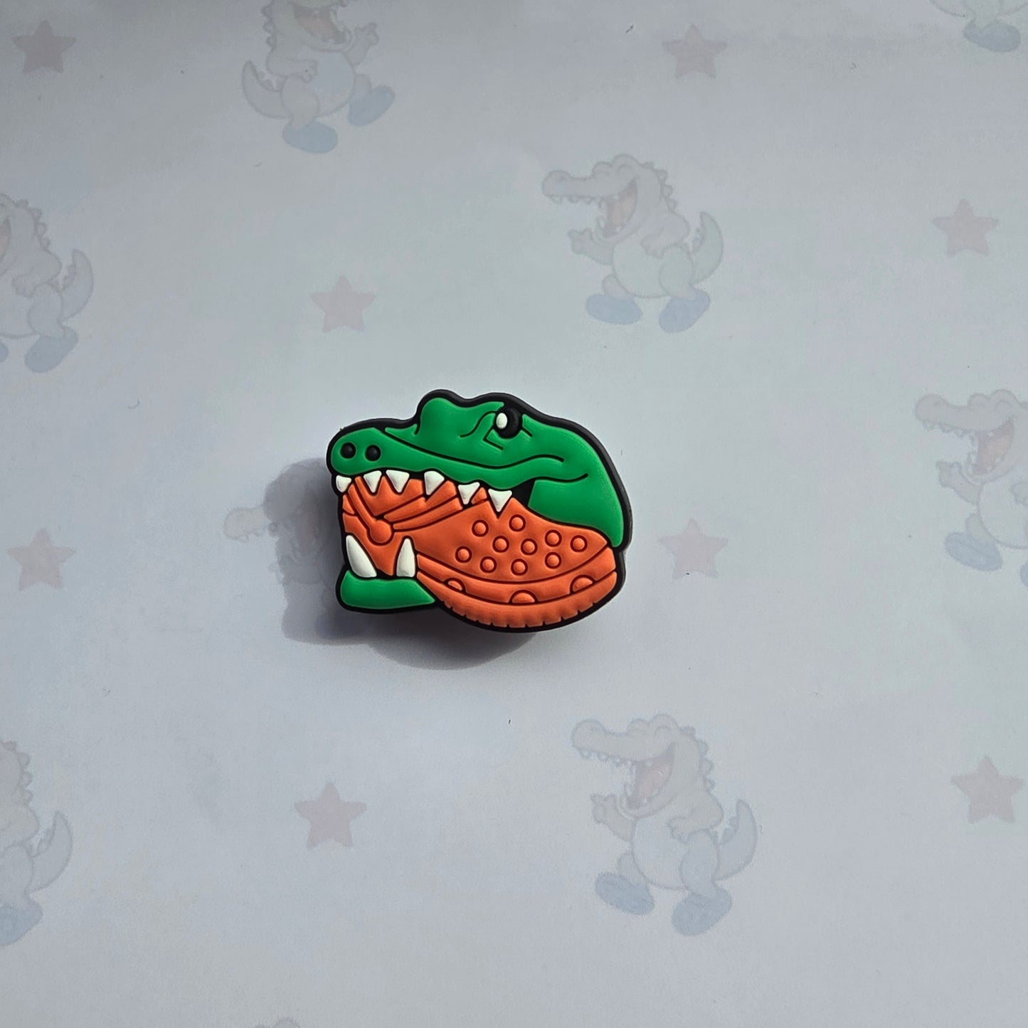 Crocodile with Croc Shoe Charm