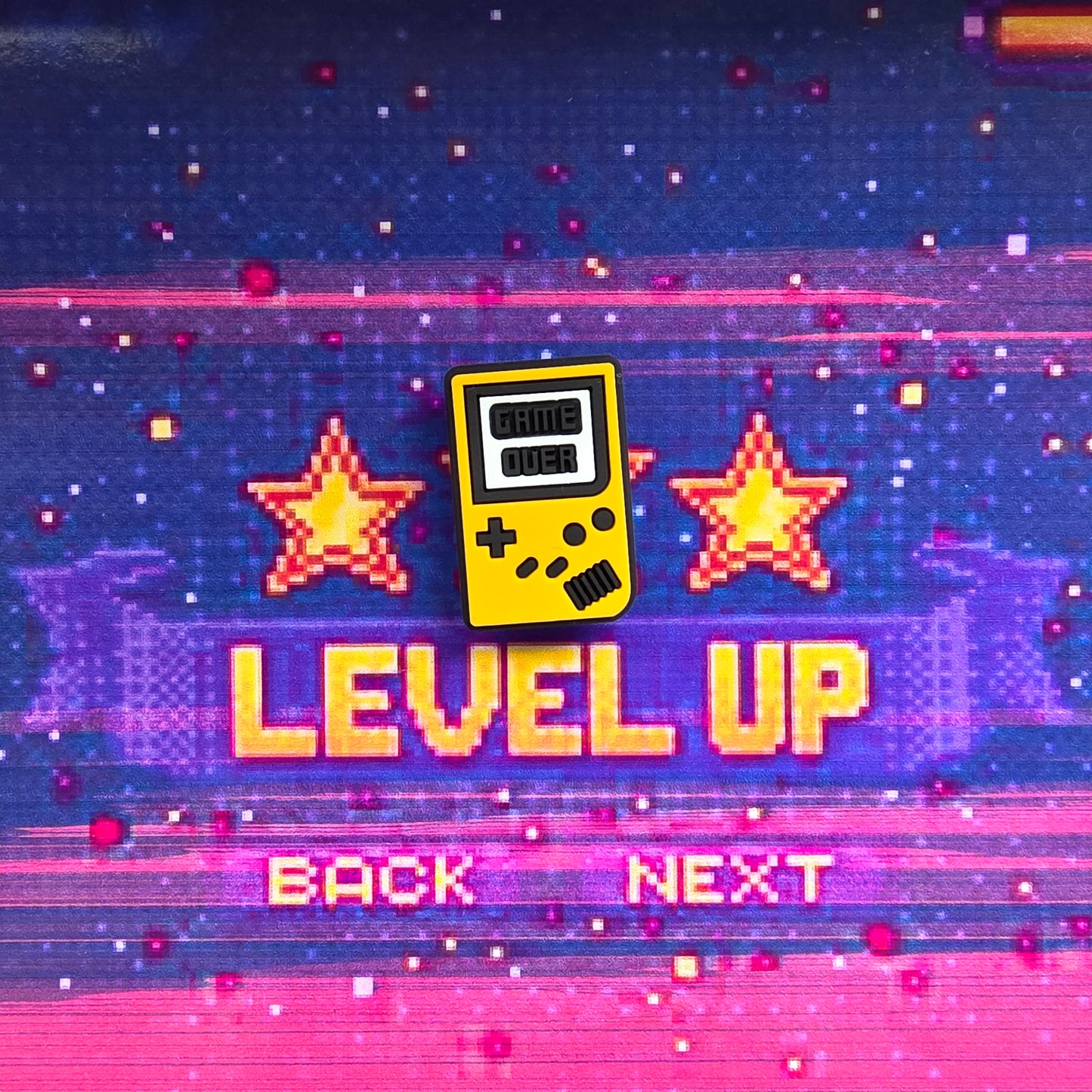 Game Boy Inspired Croc Charm