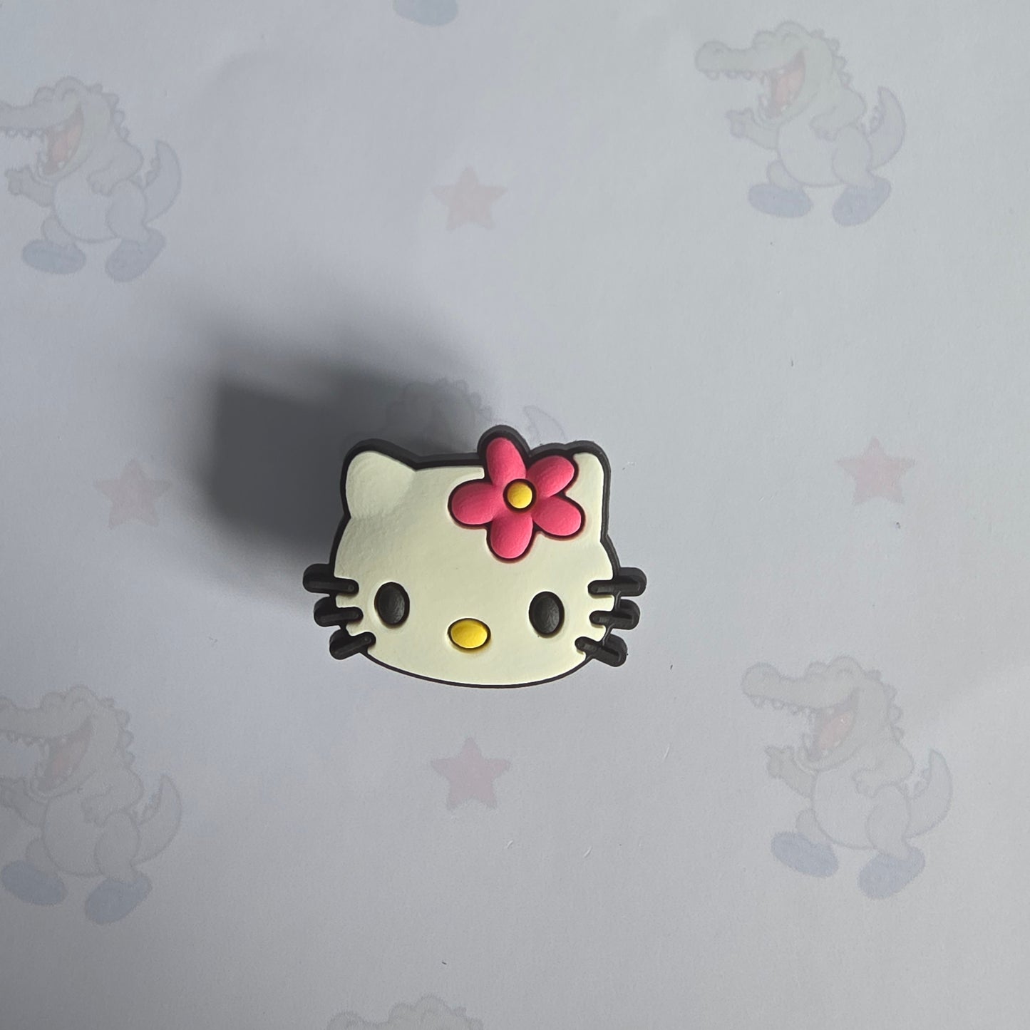 Hello Kitty Inspired Croc Charm