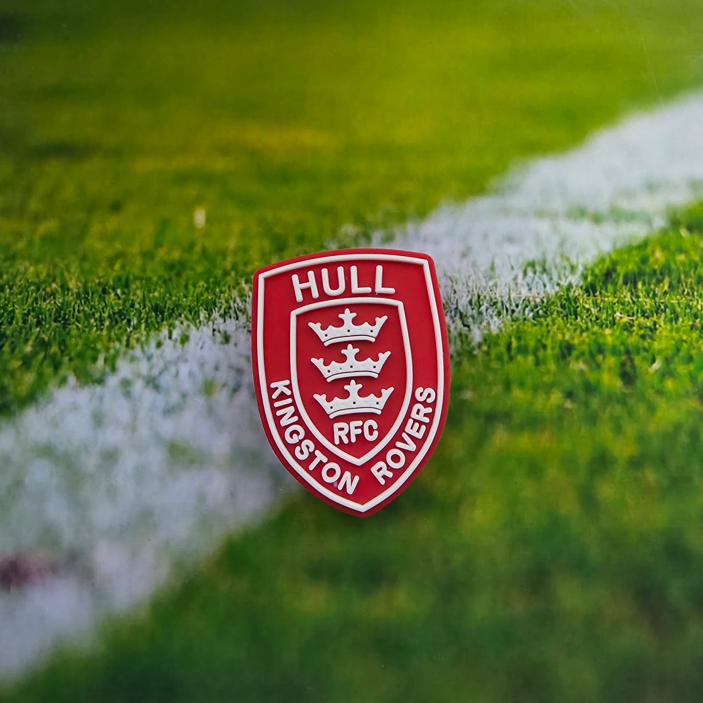 Hull KR rugby croc charm