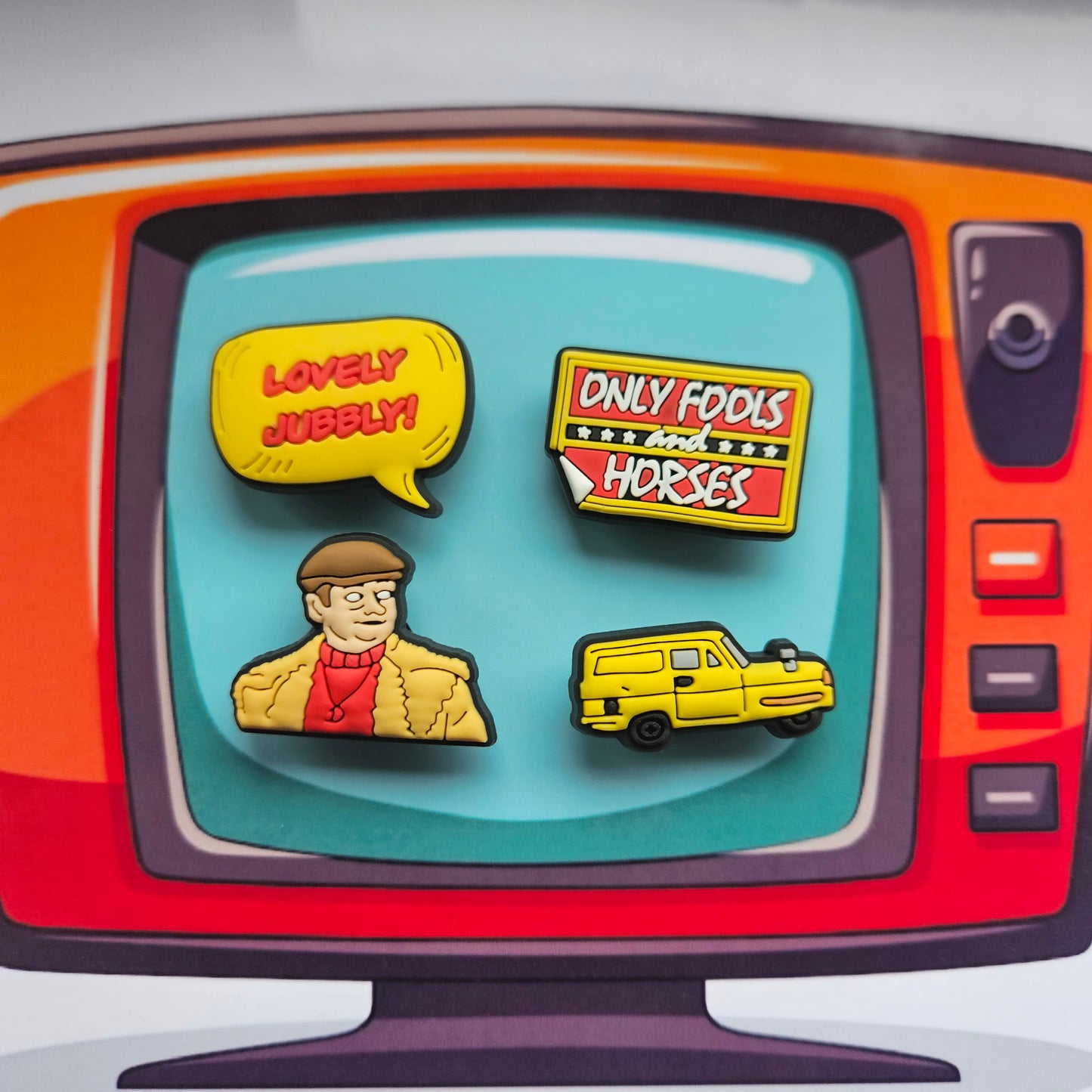 Only Fools And Horses Croc Charm Set Of 4