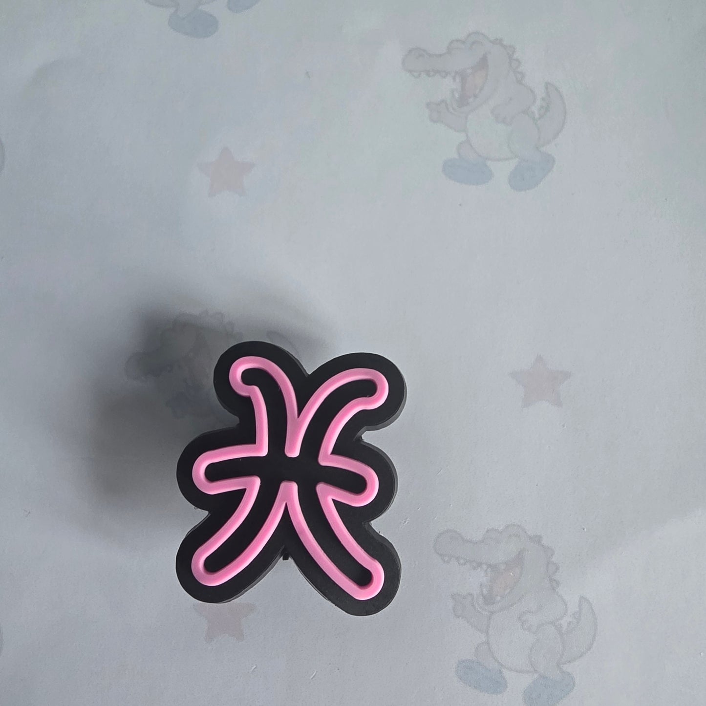 Pisces croc charm