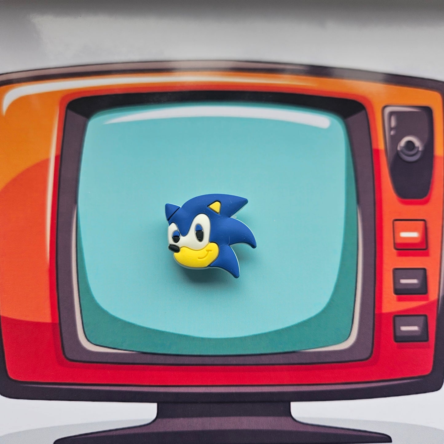 Sonic The Hedgehog Croc Charm