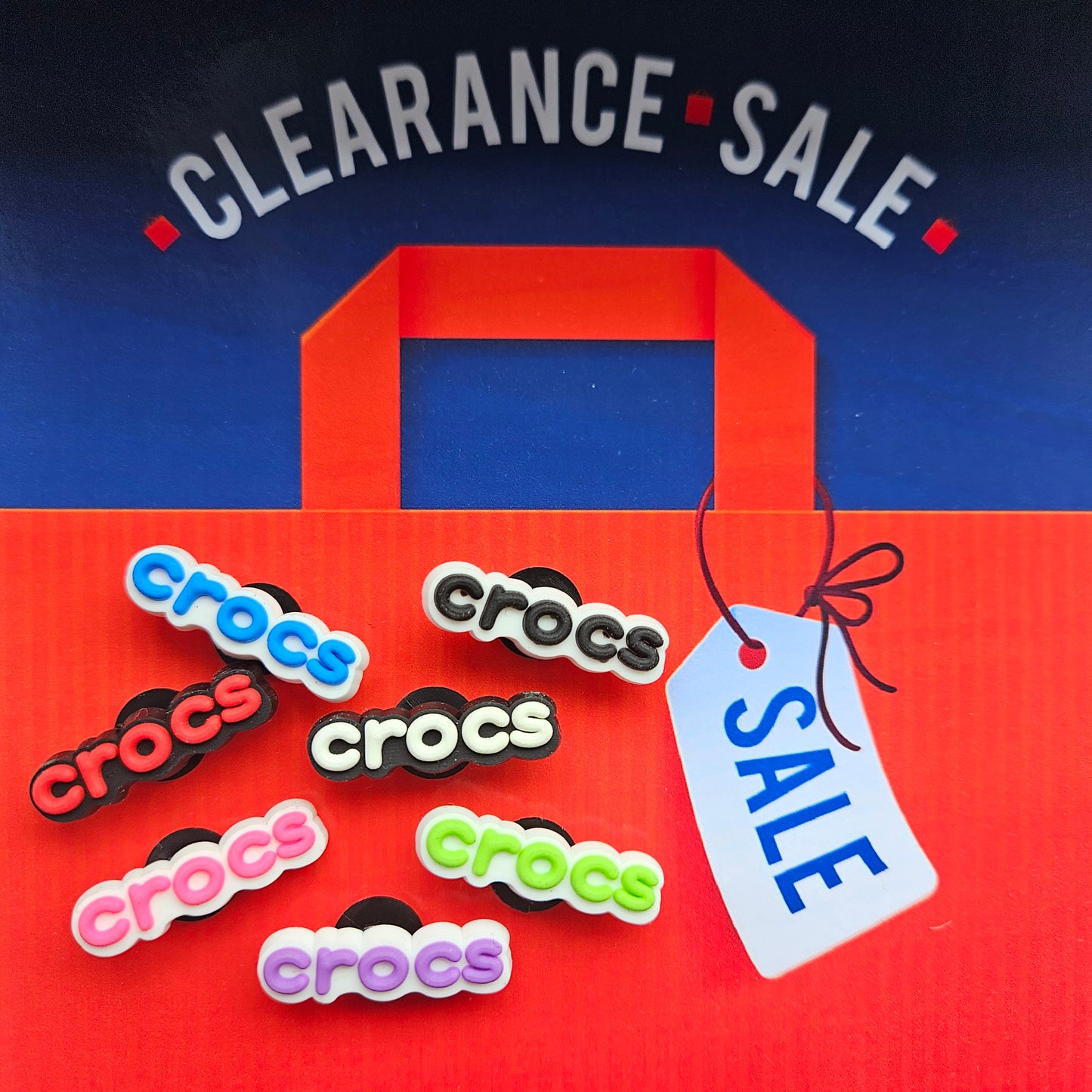 Crocs croc charms - Laughing Croc