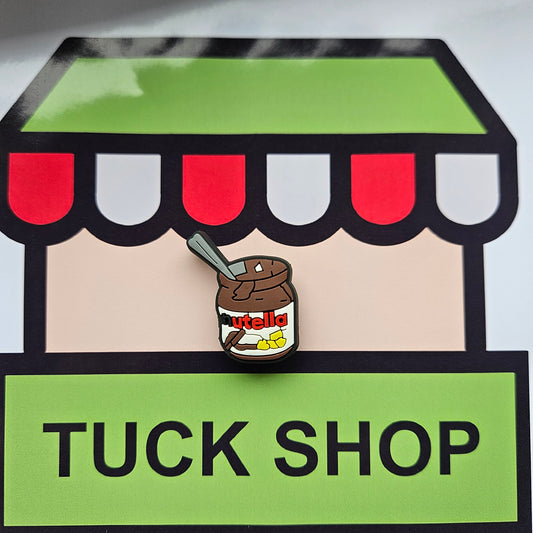 Nutella Croc Charm - Laughing Croc