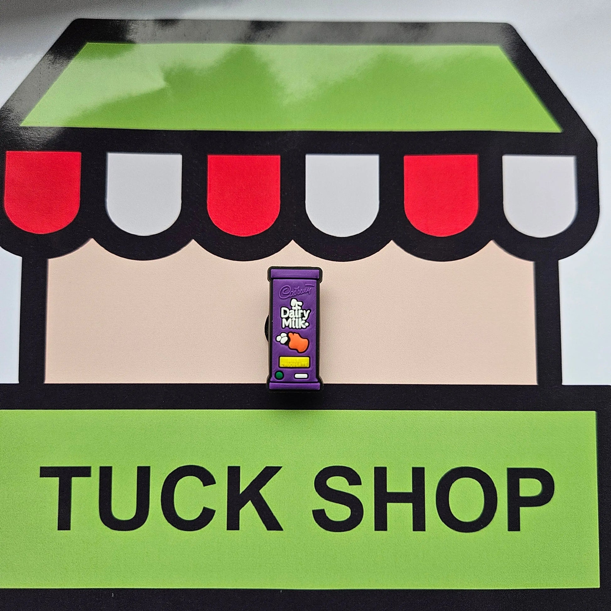 Dairy Milk Croc Charm - Laughing Croc