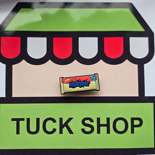 Milkybar Croc Charm - Laughing Croc
