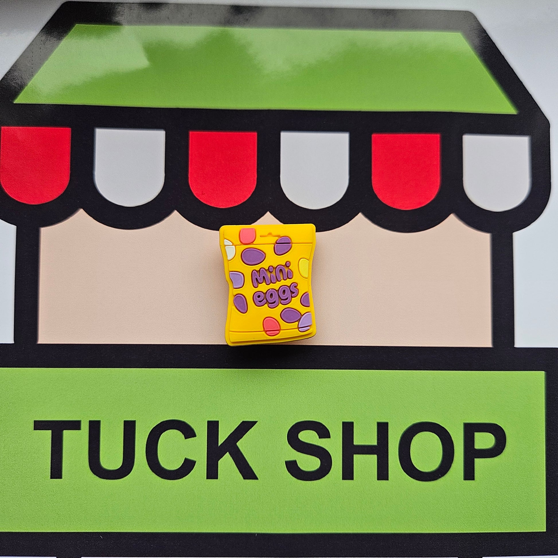 Mini Eggs Croc Charm - Laughing Croc