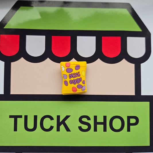 Mini Eggs Croc Charm - Laughing Croc