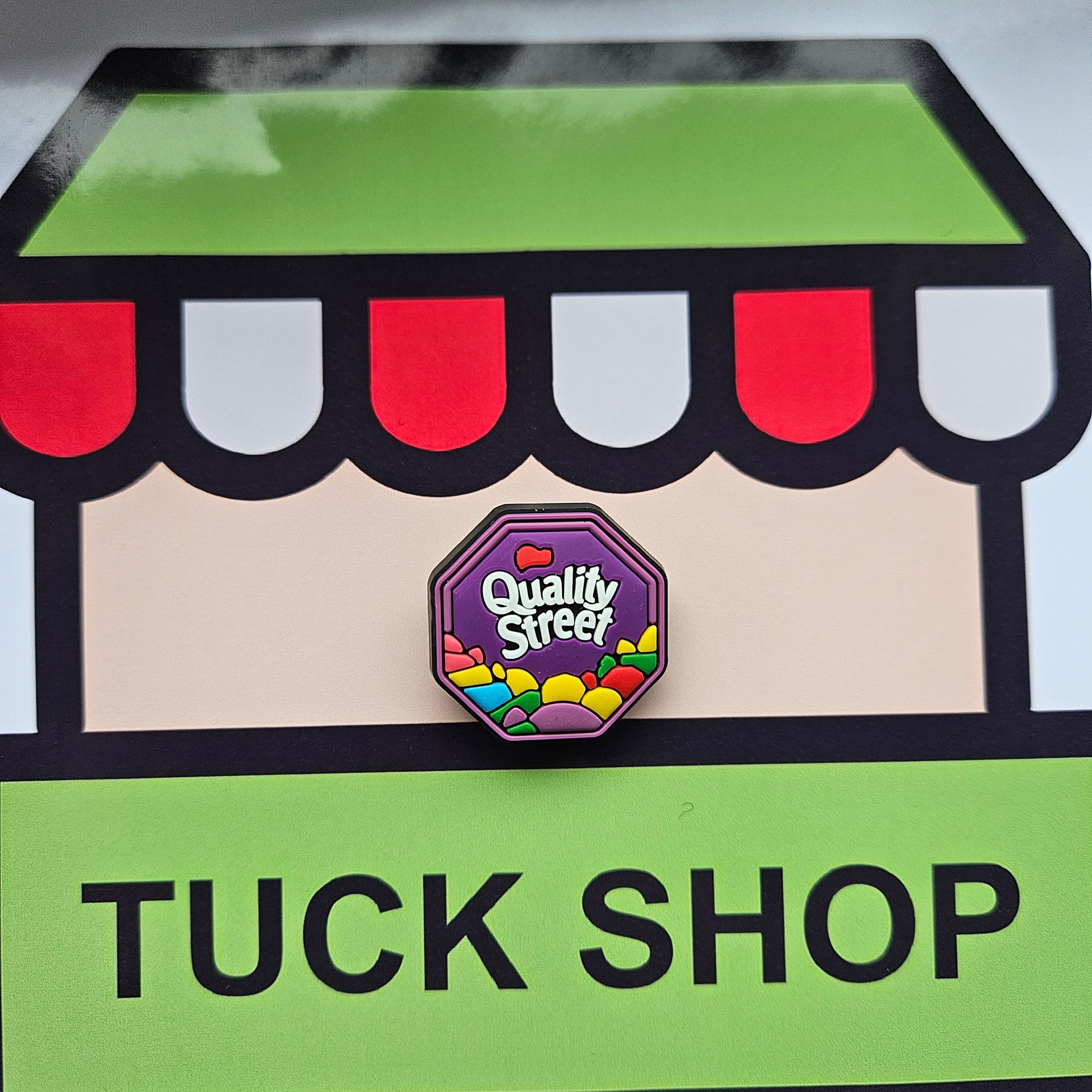 Quality Street Tub Croc Charm - Laughing Croc