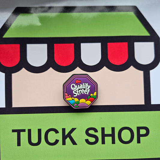 Quality Street Tub Croc Charm - Laughing Croc