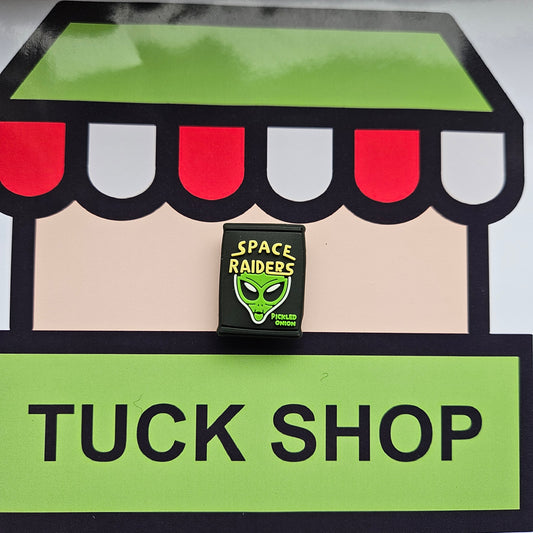 Space Raiders Croc Charm - Laughing Croc