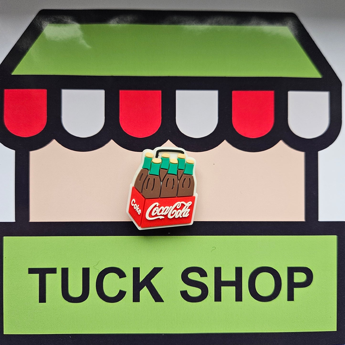 Coke Bottles Croc Charm - Laughing Croc