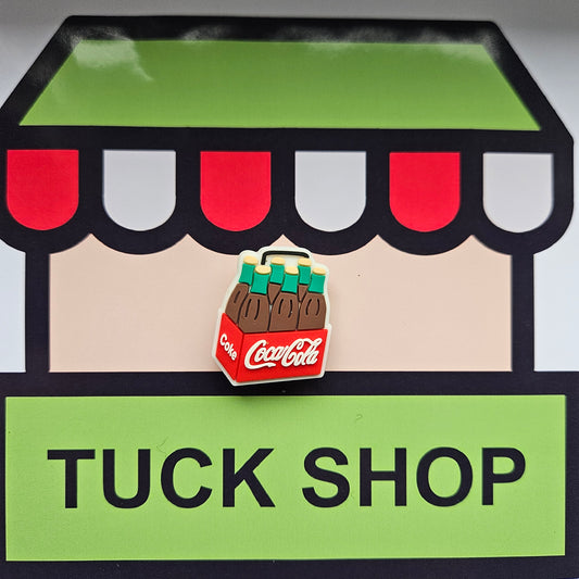 Coke Bottles Croc Charm - Laughing Croc