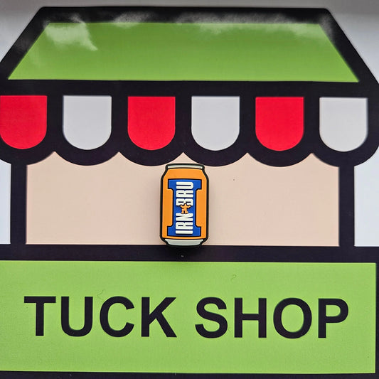 Irn Bru Croc Charm - Laughing Croc
