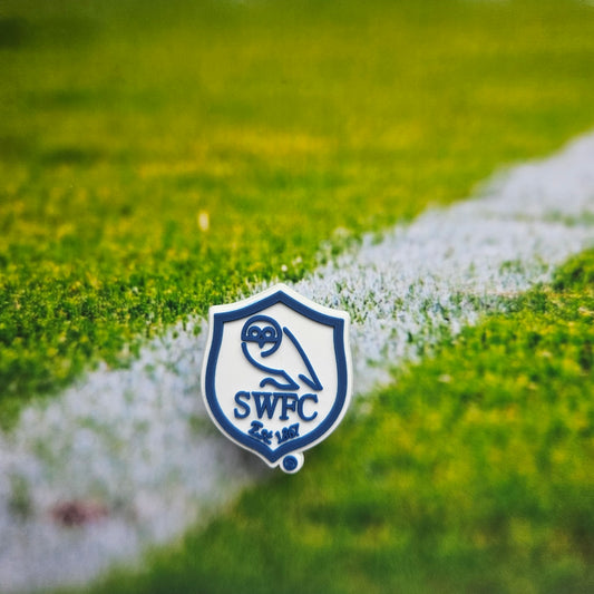 Sheffield Weds The Owls Croc Charm - Laughing Croc