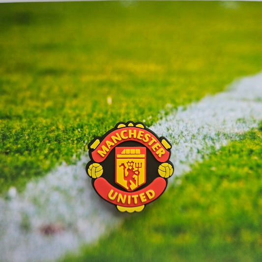 Manchester Utd Croc Charm - Laughing Croc