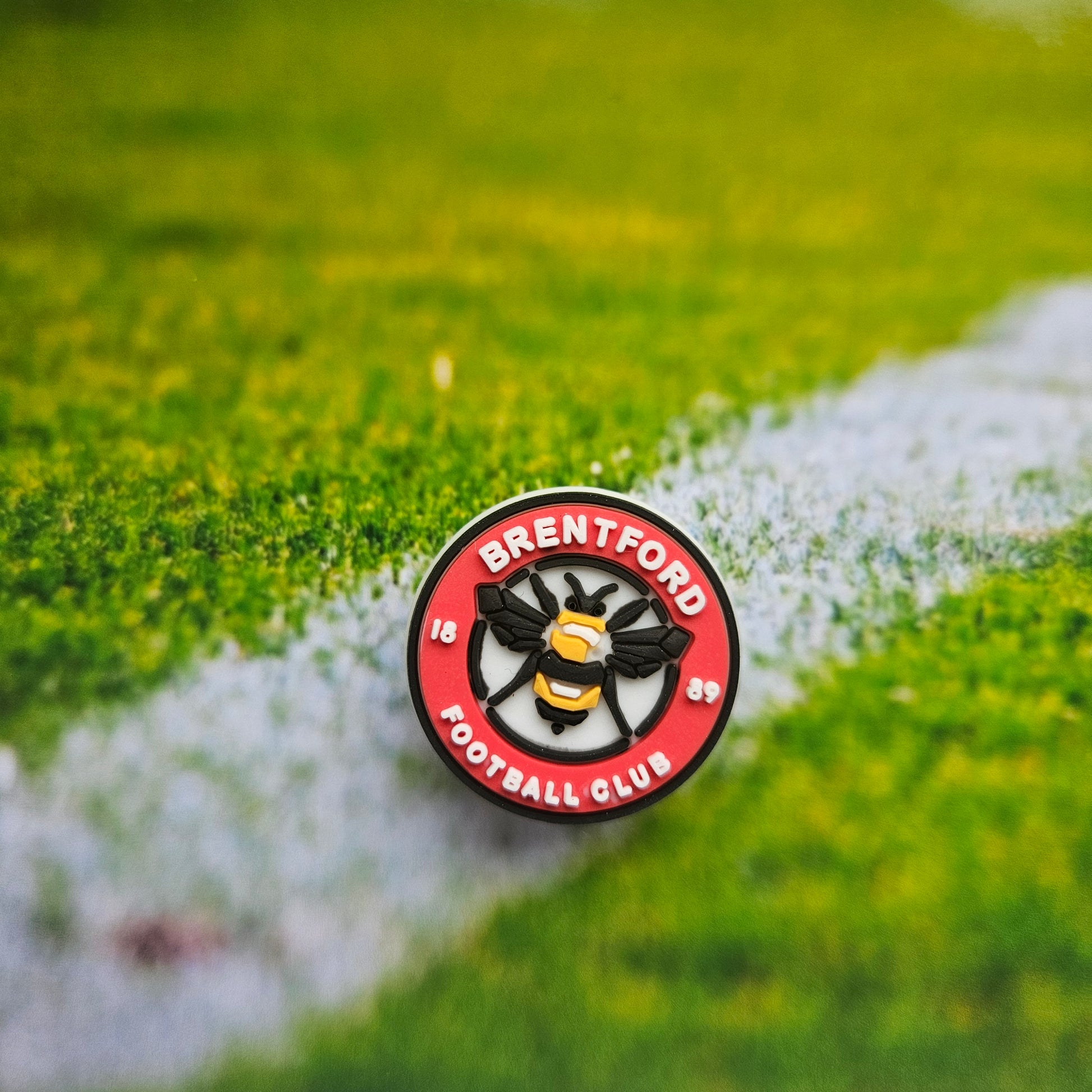Brentford Croc Charm - Laughing Croc