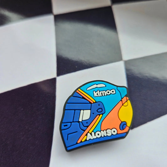 Alonso Helmet croc charm - Laughing Croc
