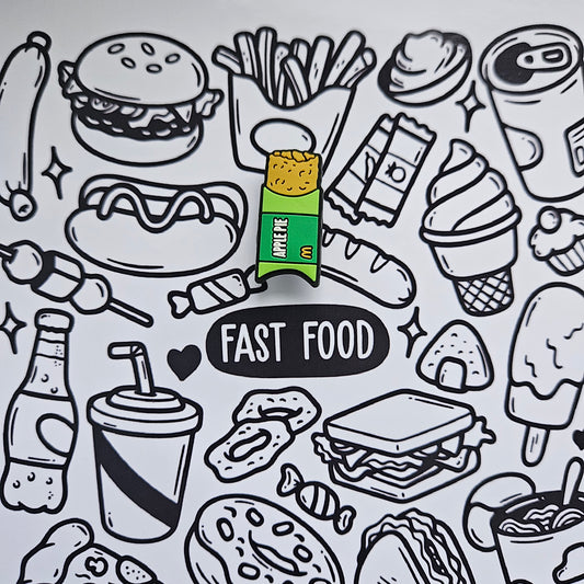 Apple Pie Croc Charm