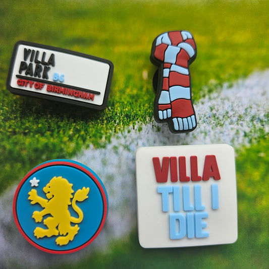 Villa Croc Charms Set Of 4 - Laughing Croc