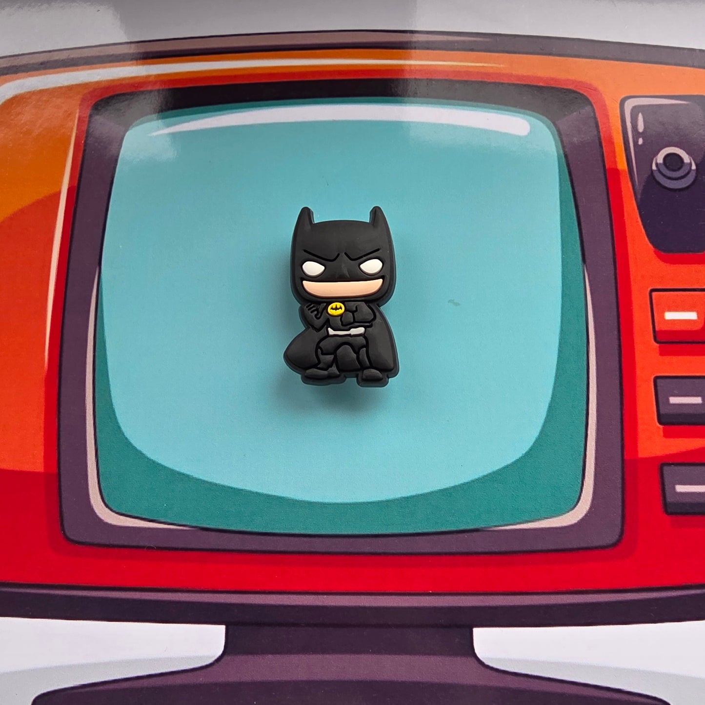  Batman  Inspired Croc Charm 1