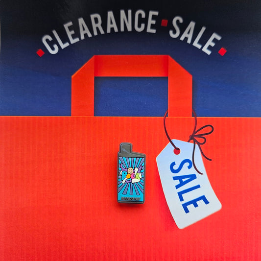 Blue Vape Croc Charm