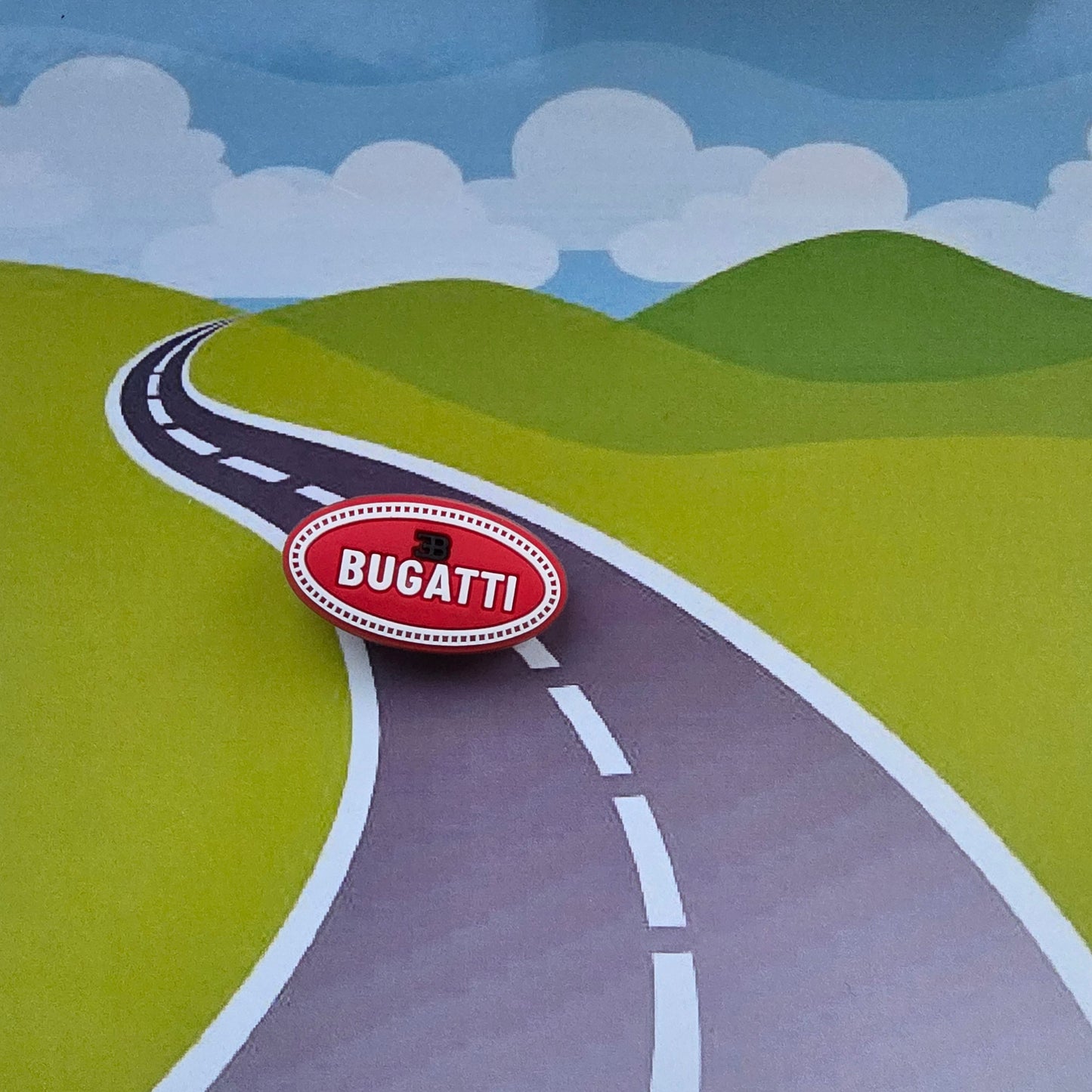 Bugatti Inspired Croc Charm