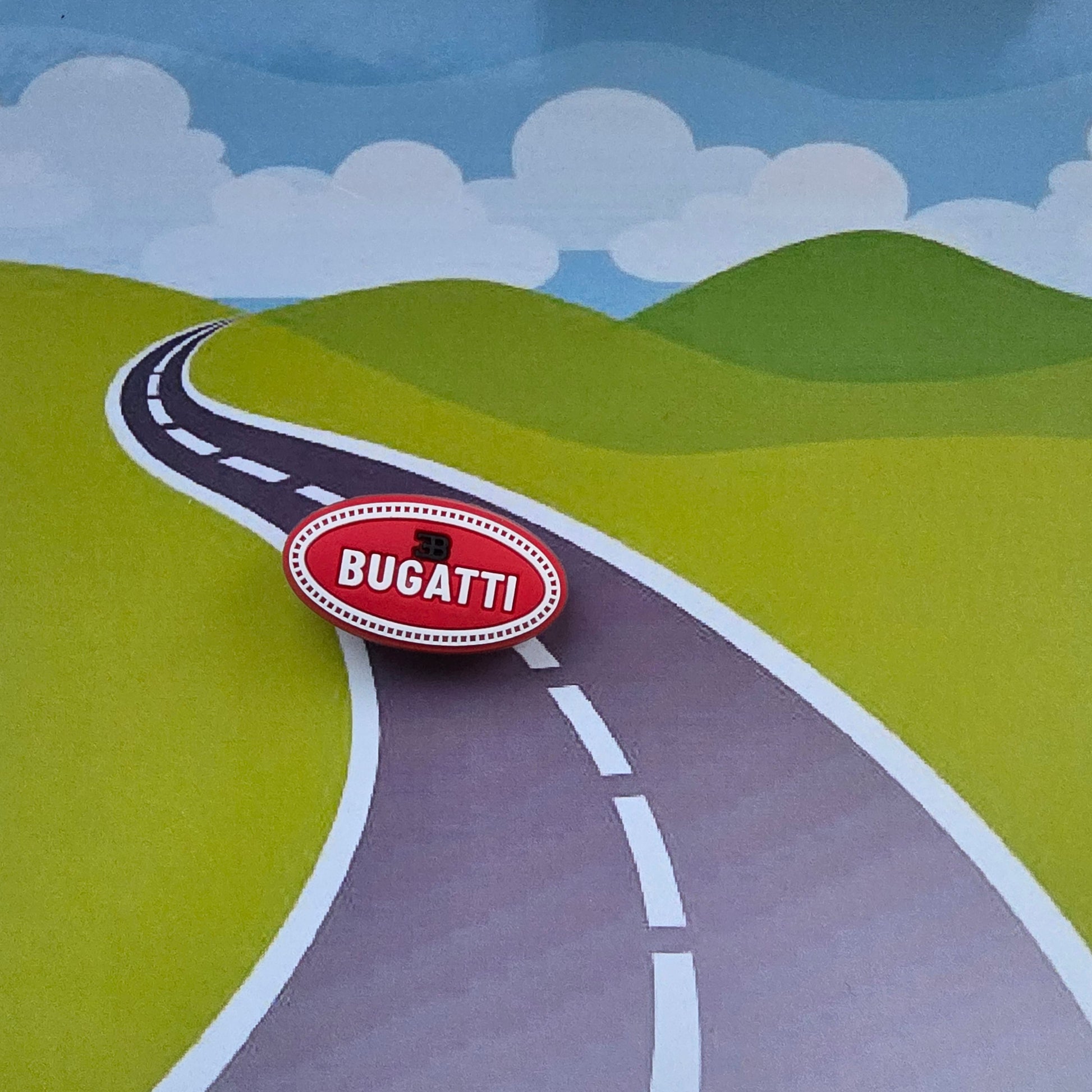 Bugatti Inspired Croc Charm