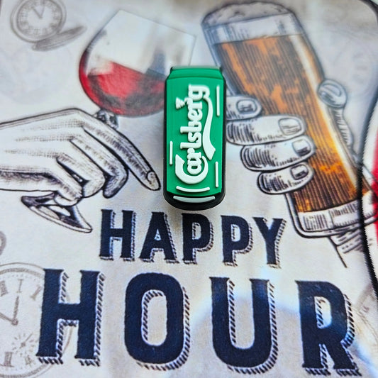 Carlsberg Can croc charm - Laughing Croc