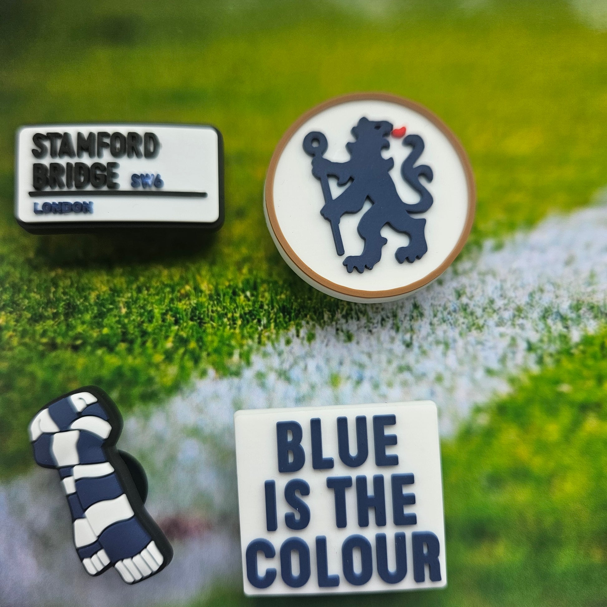 Chelsea Croc Charms Set Of 4 - Laughing Croc