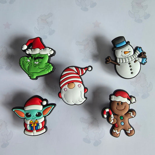 Christmas Croc Charms