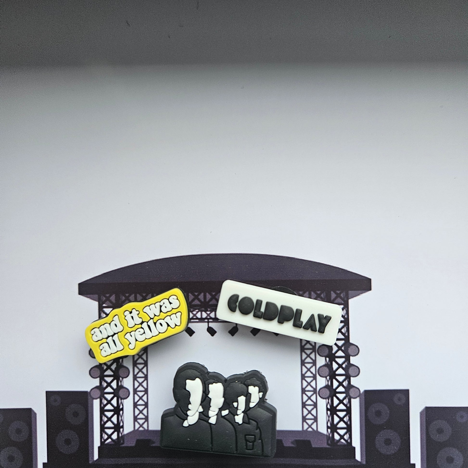 Coldplay Croc Charm Set Of 3