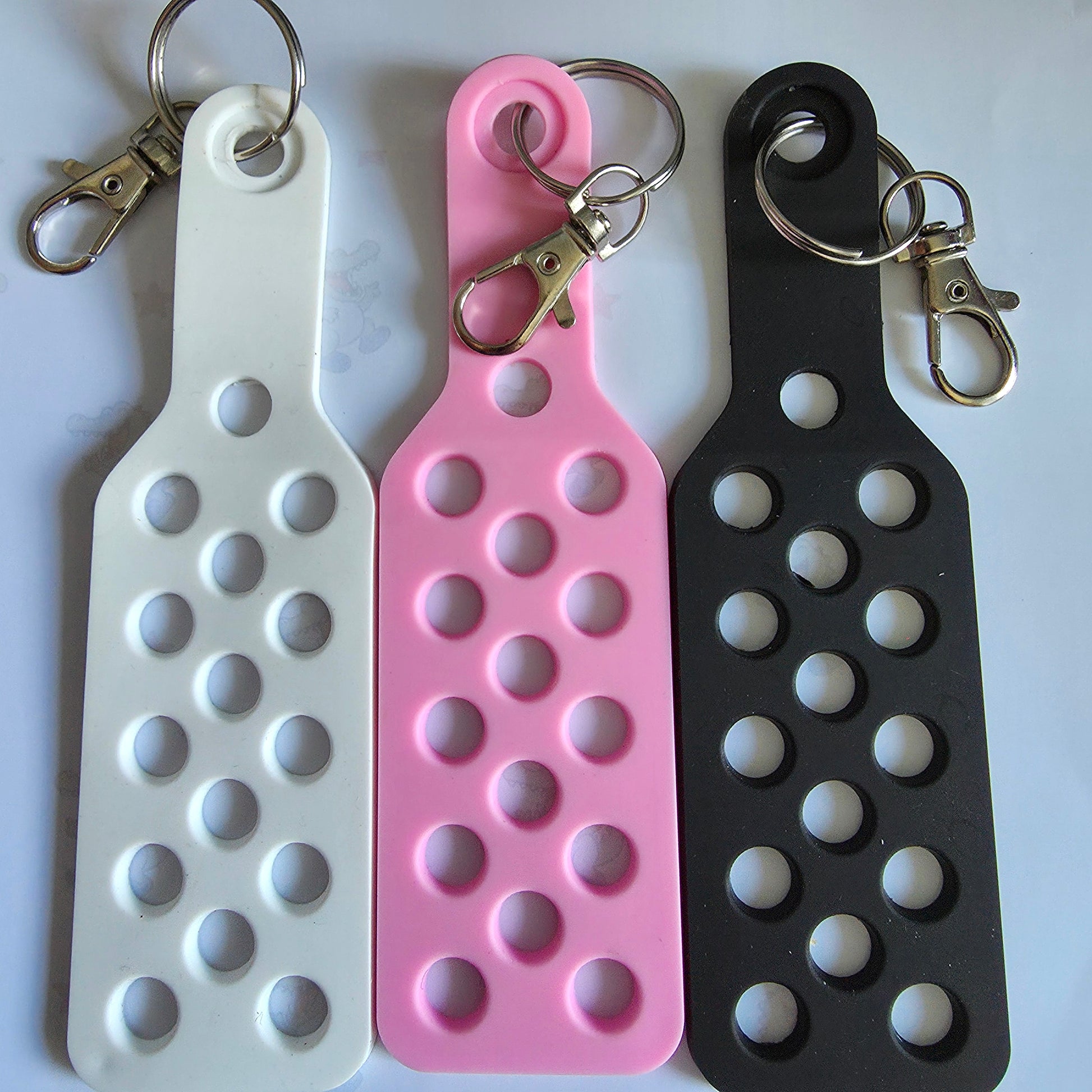 Croc Charm Keyring / Jibbitz Keychain Holders