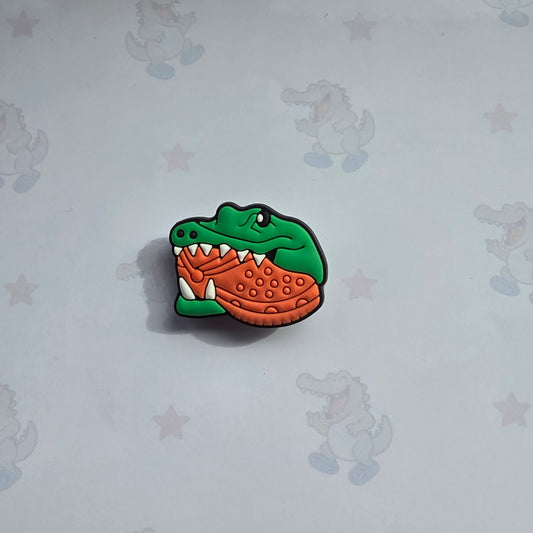 Crocodile with Croc Shoe Charm