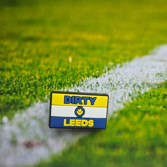 Dirty Leeds Croc Charm - Laughing Croc