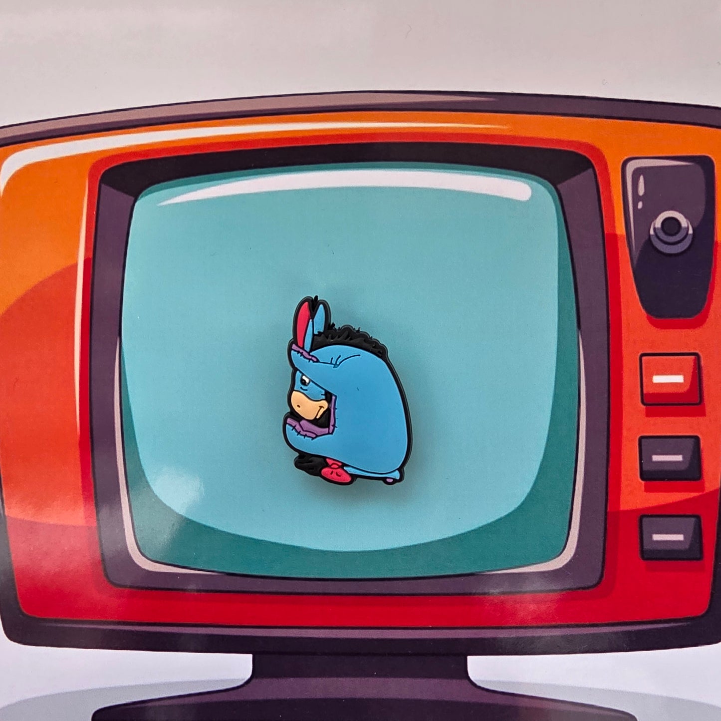 Eeyore Inspired Croc Charm