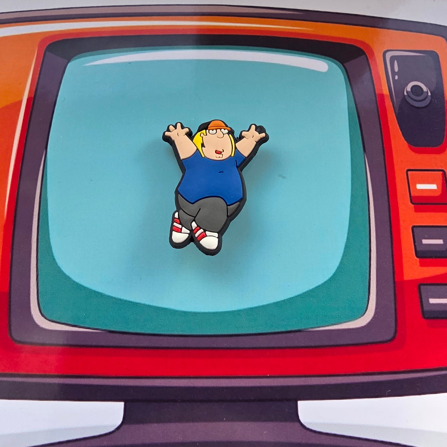 Family Guy Inspired Croc Charm Chris