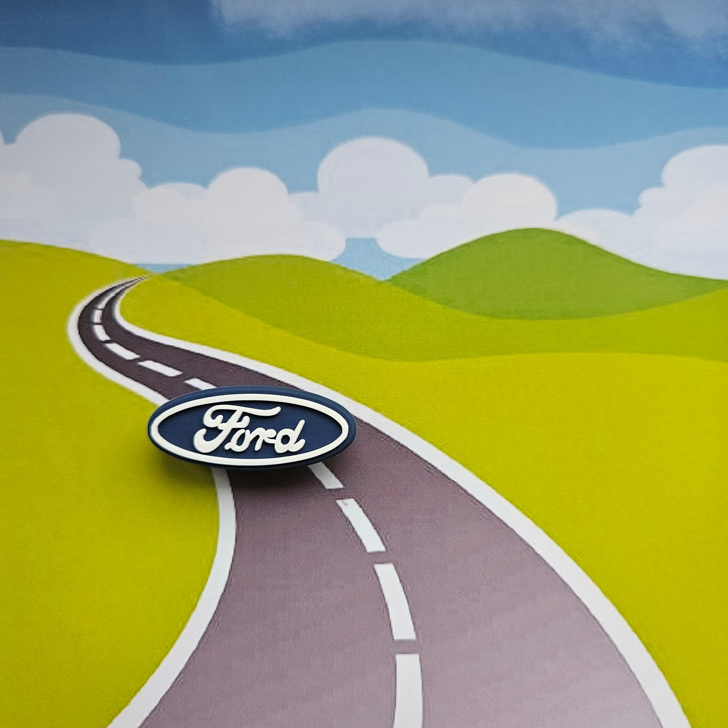 Ford logo Croc Charm 