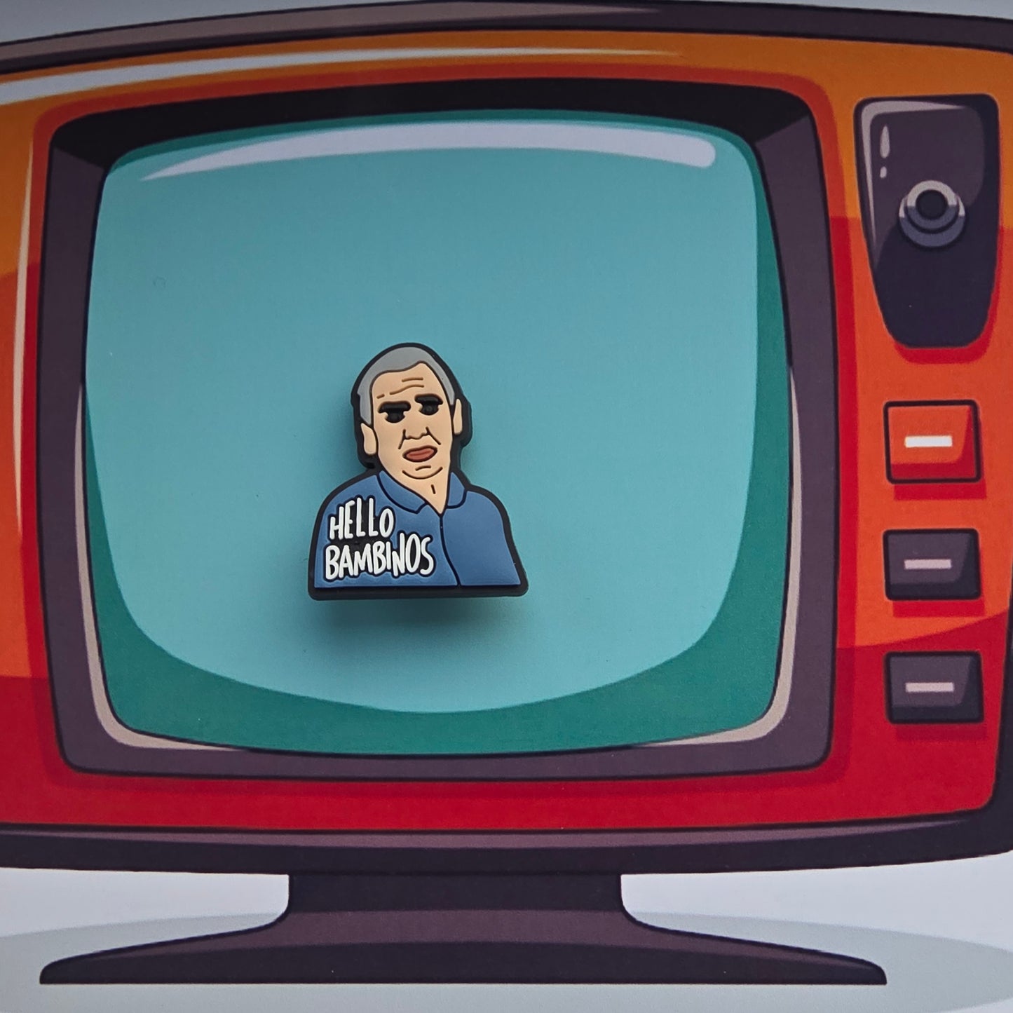 Friday Night Dinner Croc Charm Martin