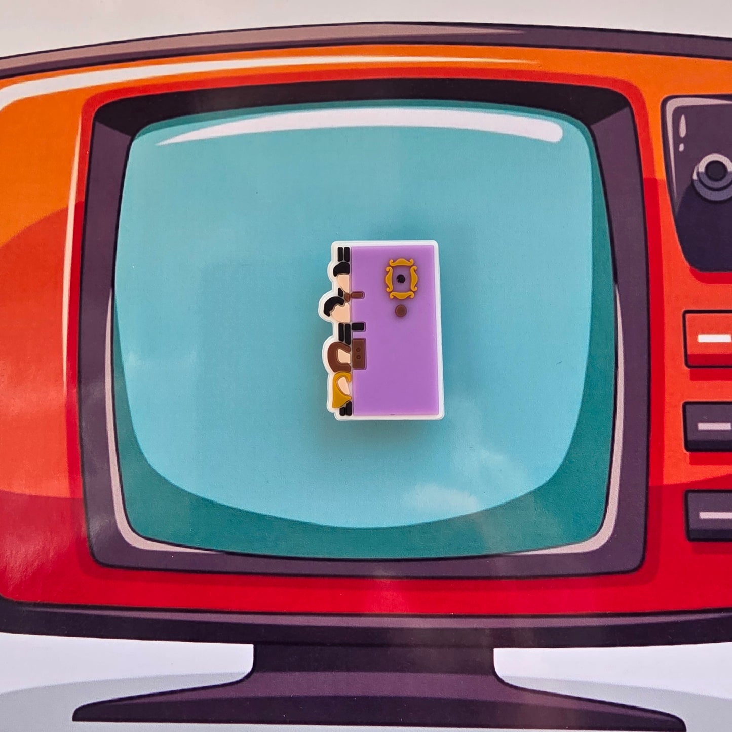 Friends door croc charm