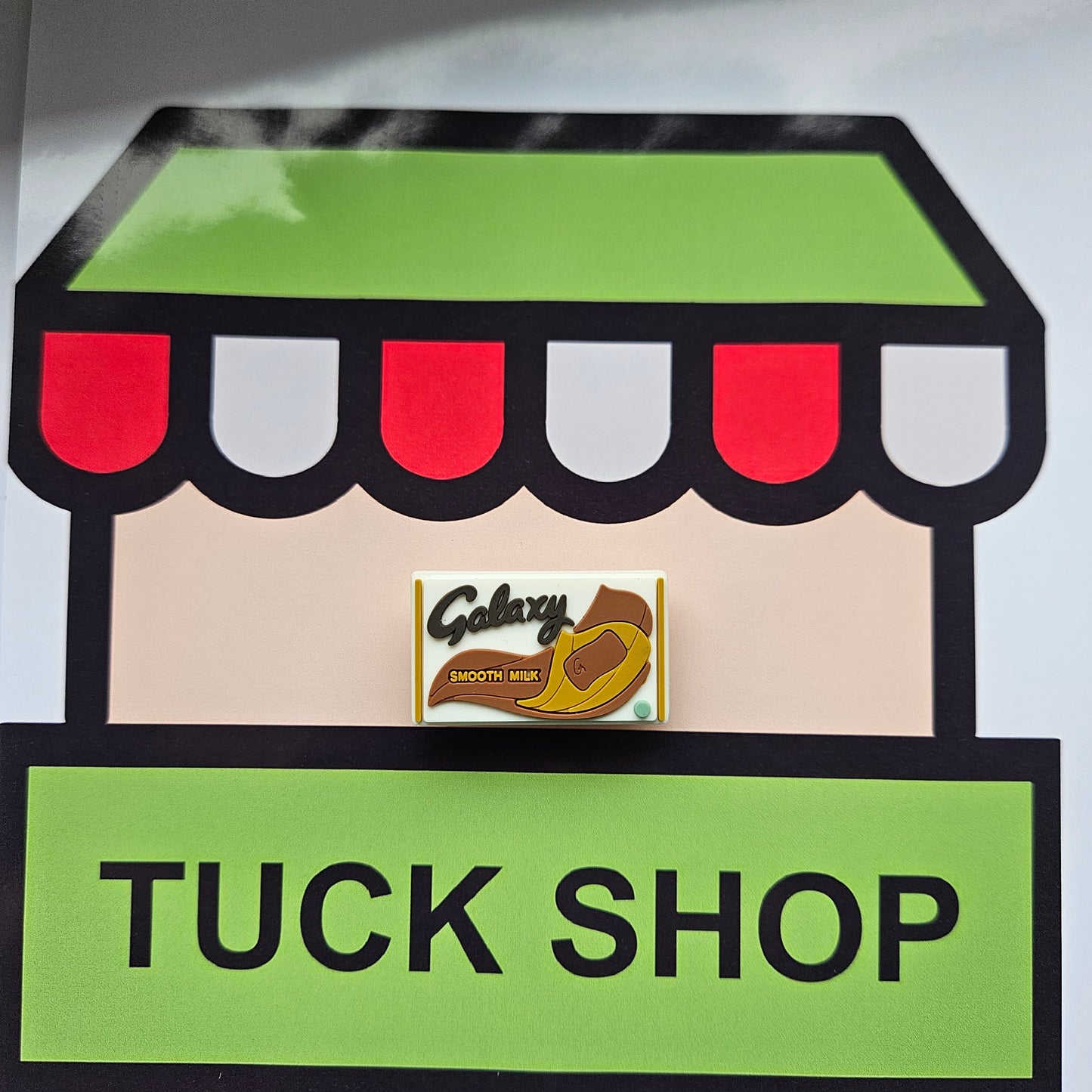 Galaxy Chocolate Bar Croc Charm