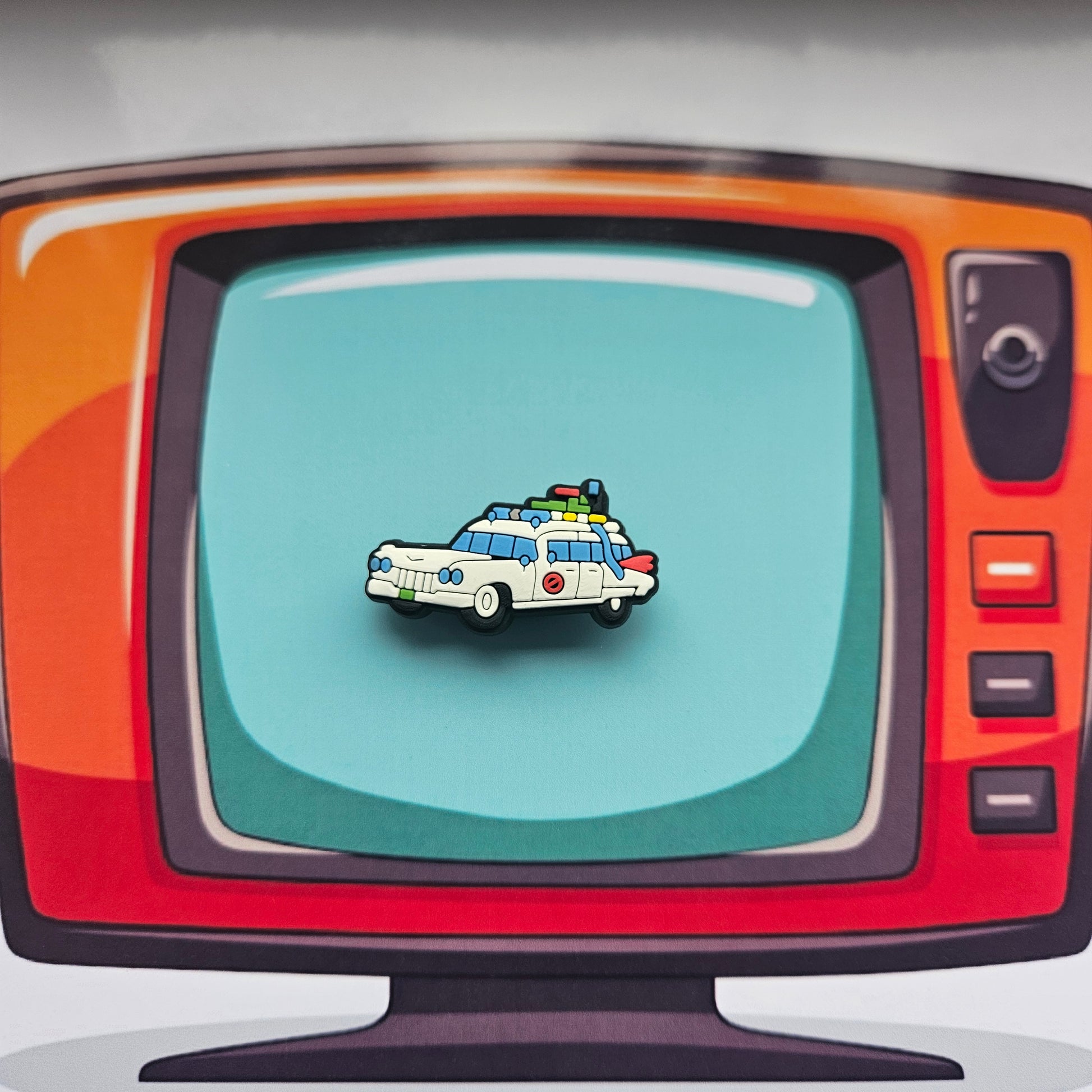 Ghostbusters Croc Charm - Ecto-1