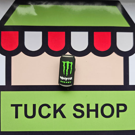 Green Monster Can Croc Charm