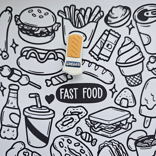 Sausage Roll Croc Charm 