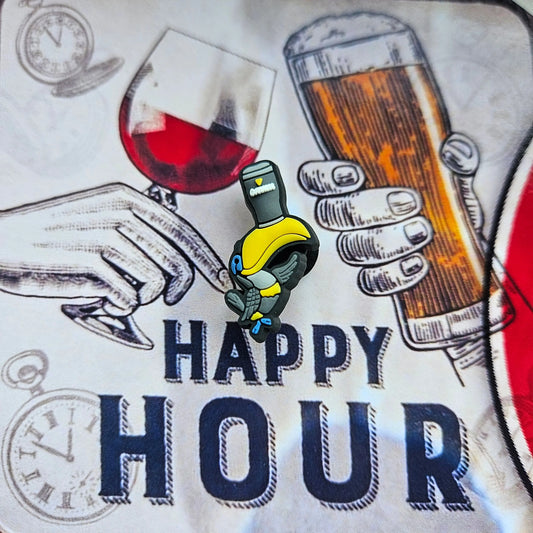 Guinness pelican Croc Charm